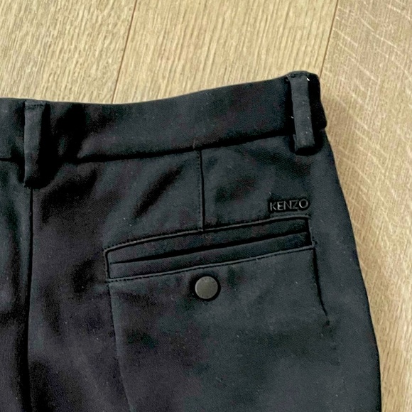 Men’s Black Kenzo Draw String Slacks/Pants - Picture 2 of 4